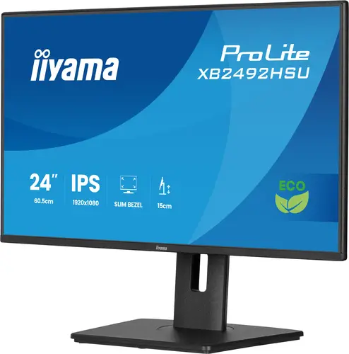 ProLite XB2492HSU-B1 pantalla para PC 61 cm (24") 1920 x 1080 Pixeles Full HD LED Negro - Imagen 6