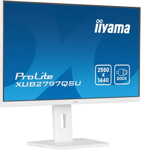 ProLite XUB2797QSU-W2 pantalla para PC 68,6 cm (27") 2560 x 1440 Pixeles Quad HD LED Blanco - Imagen 4