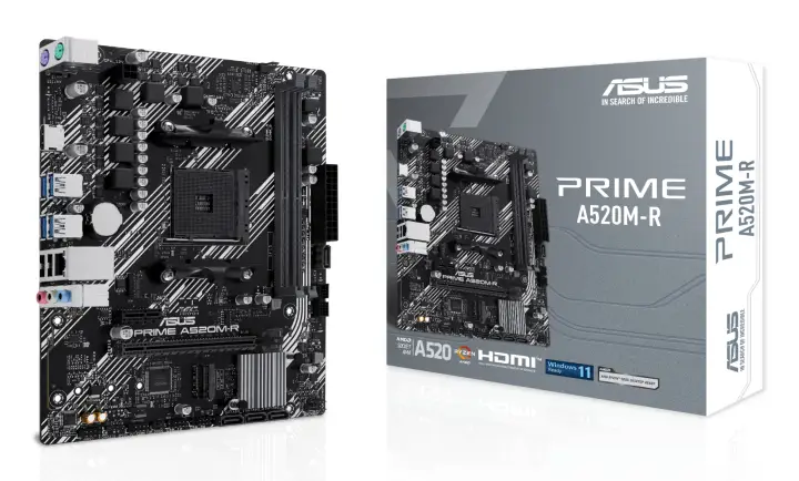 PRIME A520M-R AMD A520 Zócalo AM4 micro ATX