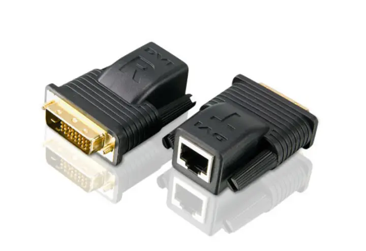 Extensor Mini-DVI sobre Cat 5 (1080p a 15m/1080i a 20m)