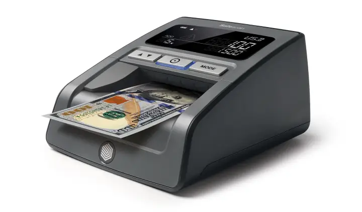 185-S detector de billetes falsos Negro