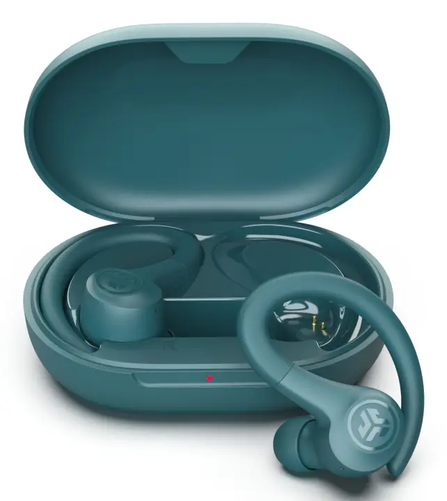 Go Air Sport Auriculares True Wireless Stereo (TWS) gancho de oreja Deportes Bluetooth Verde azulado