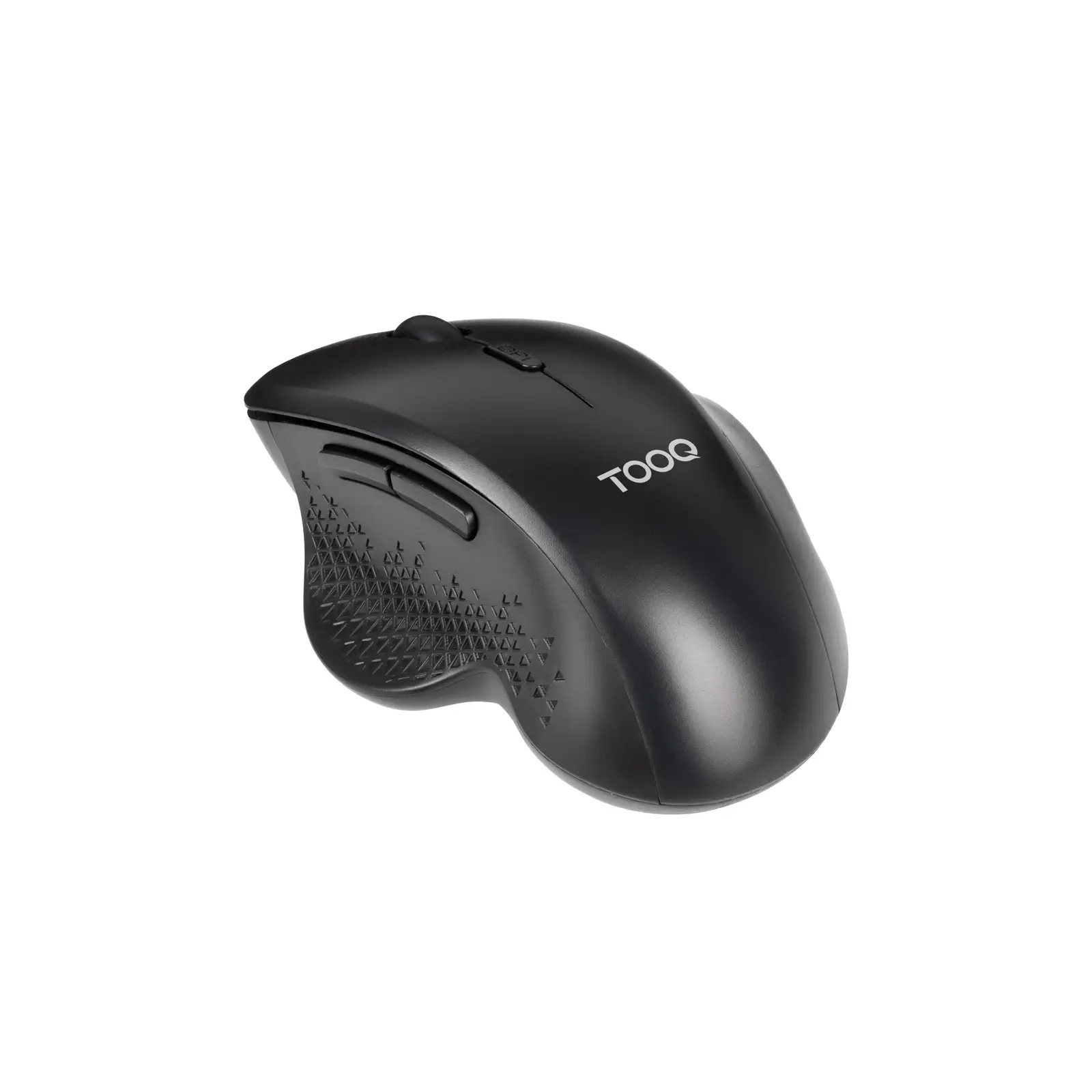 Ratón Inalámbrico Ergonómico 1600 DPI, 6 botones, Negro