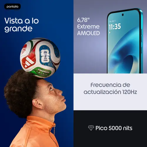 moto g87 17,2 cm (6.78") Ranura híbrida Dual SIM Android 16.0 5G USB Tipo C 12 GB 256 GB 5200 mAh Azul - Imagen 7