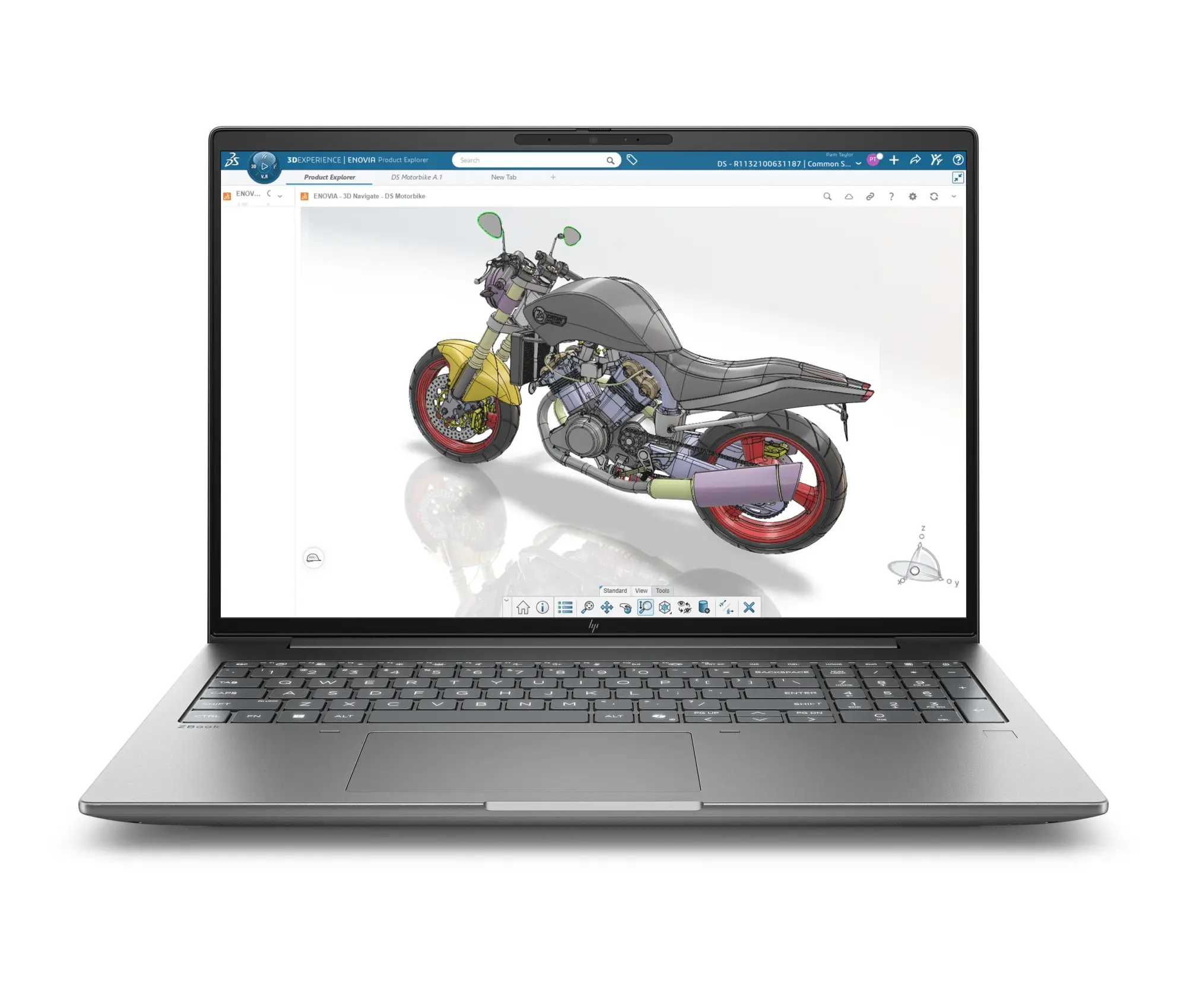 DQ0D8ET ordenador portatil Copilot+ PC Intel Core Ultra 7 356H 40,6 cm (16") WUXGA 32 GB DDR5-SDRAM 1 TB SSD NVIDIA RTX PRO 1000 Blackwell Wi-Fi 7 (802.11be) Windows 11 Pro AI Workstation, AI PC Plata