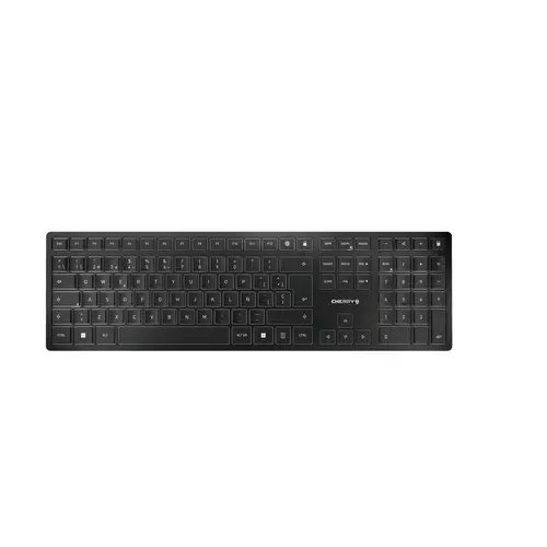 KW 9100 SLIM teclado Universal RF Wireless + Bluetooth QWERTY Español Negro - Imagen 1
