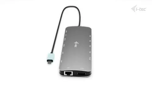 Metal USB-C Nano 3x Display Dock, 2x HDMI 1x USB-C video with Power Delivery 140W + Universal Charger 140 W - Imagen 5