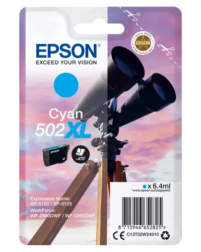Singlepack Cyan 502XL Ink - Imagen 1