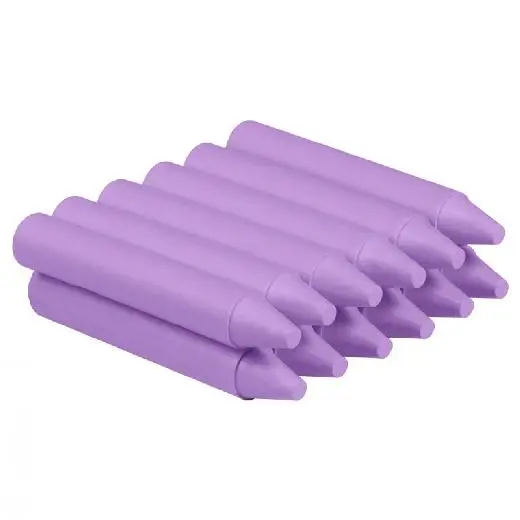 JOVI CERAS WAX CRAYONS JUMBO GRUESAS UNICOLOR CAJA DE 12 LILA