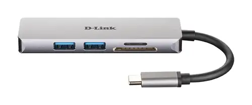 DUB-M530 base para portátil y replicador de puertos Alámbrico USB 3.2 Gen 1 (3.1 Gen 1) Type-C Aluminio - Imagen 2