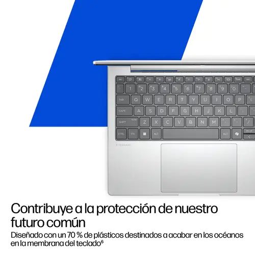 EliteBook 8 G1i 16 inch Notebook Next Gen AI PC Copilot+ PC Intel Core Ultra 5 236V Portátil 40,6 cm (16") WUXGA 16 GB LPDDR5x-SDRAM 512 GB SSD Wi-Fi 7 (802.11be) Windows 11 Pro Plata - Imagen 6