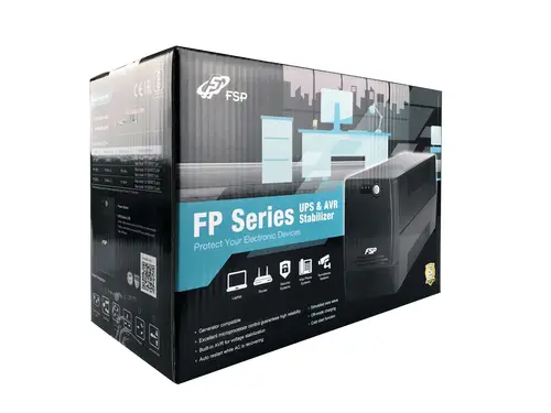 FP 1000 sistema de alimentación ininterrumpida (UPS) Línea interactiva 1 kVA 600 W 4 salidas AC - Imagen 6