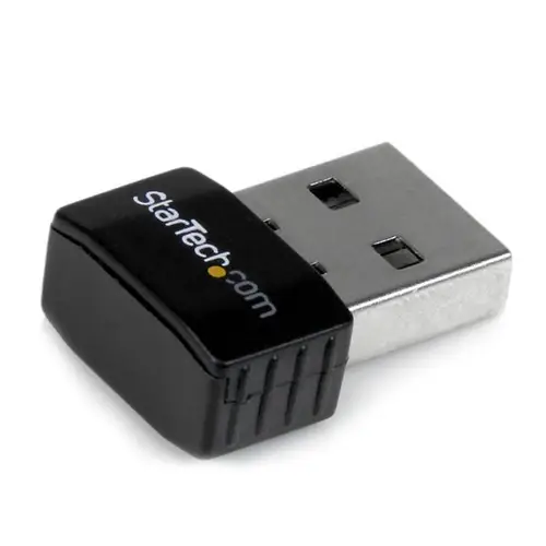 Mini Adaptador de Red Inalámbrico USB 2.0 a Wireless N de 300 Mbps - Wifi Externo 802.11n 2T2R - Imagen 1