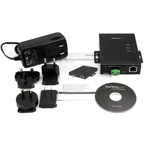 Servidor de Dispositivos Serie a IP de 2 Puertos RS232 - De Metal - Imagen 4