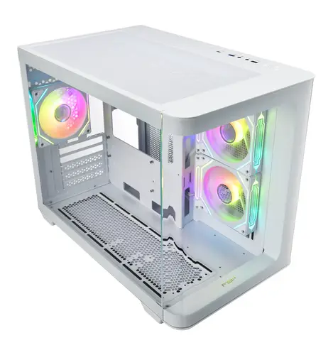S380-WA Carcasa Mini Tower mITX, mATX Blanco ARGB - Imagen 3