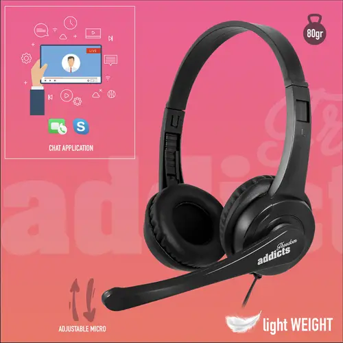 VOX505 USB Auriculares Alámbrico Diadema Juego Negro - Imagen 6