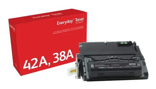 Everyday El tóner Everyday Negro de Xerox es compatible con HP 38A (Q5942A/ Q1338A), Capacidad estándar - Imagen 1