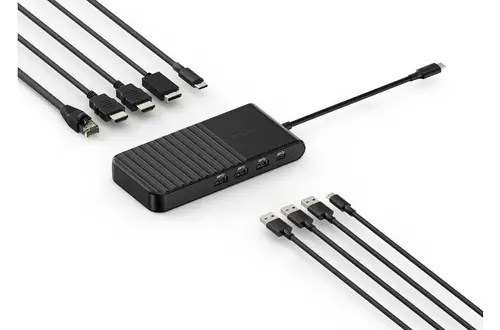 UH1500P Alámbrico USB 3.2 Gen 2 (3.1 Gen 2) Type-C Negro - Imagen 6