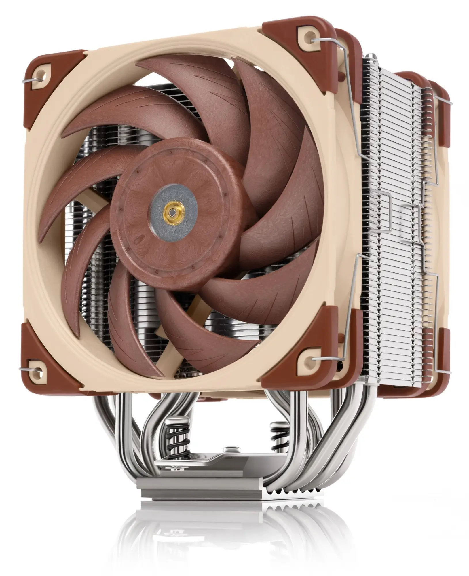 NH-U12A sistema de refrigeración para ordenador Procesador Enfriador 12 cm Beige, Marrón, Plata 1 pieza(s)