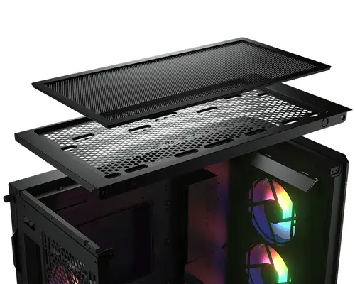 CGR-5AD1B-AIR-RGB Midi Tower Negro - Imagen 8