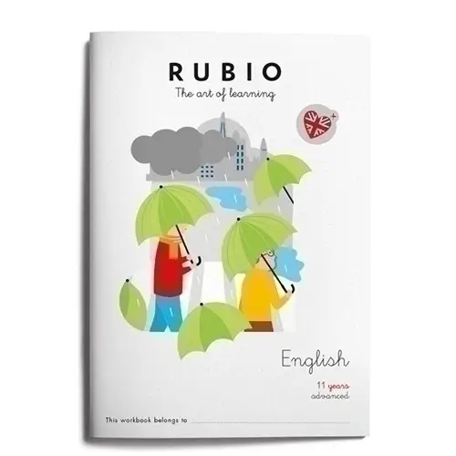 CUADERNO RUBIO A4  ENGLISH ADVANCED 11 - Pack de 5 unidades