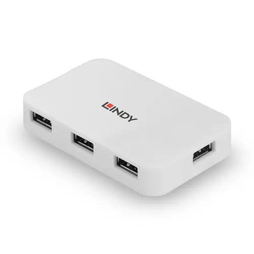 43143 hub de interfaz USB 3.2 Gen 1 (3.1 Gen 1) Type-A 5000 Mbit/s Blanco - Imagen 5