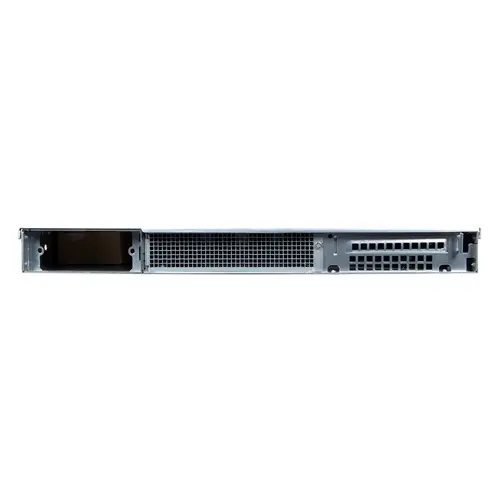 1U HSW4104 Estante Negro, Plata - Imagen 4