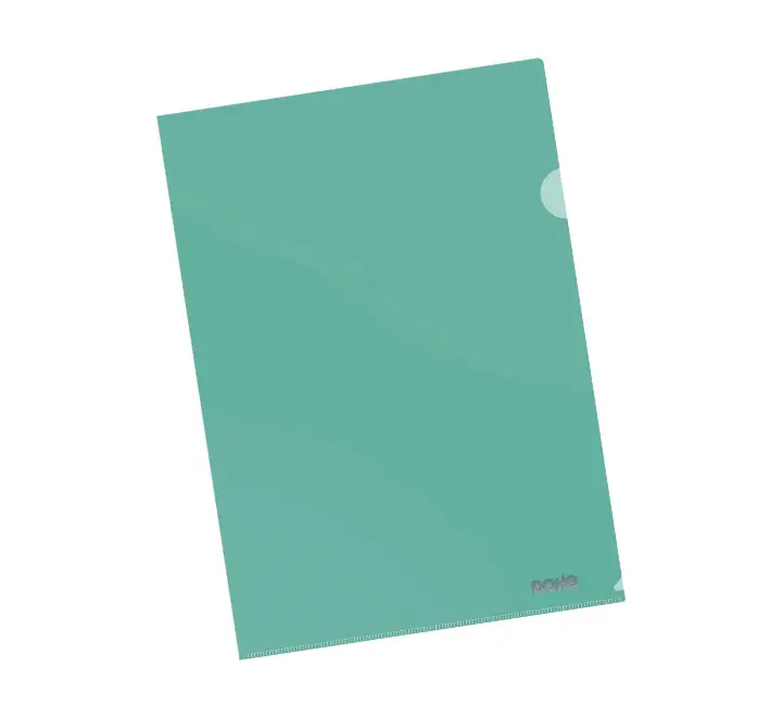 BO. 10 DOSSIER UÑERO DOHE A4 120 MICRAS PP VERDE