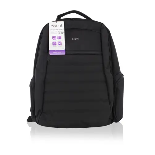 Urban maletines para portátil 43,9 cm (17.3") Funda tipo mochila Negro - Imagen 4
