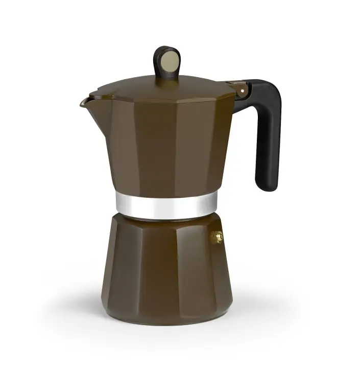 M671006 cafetera manual Cafetera italiana Marrón