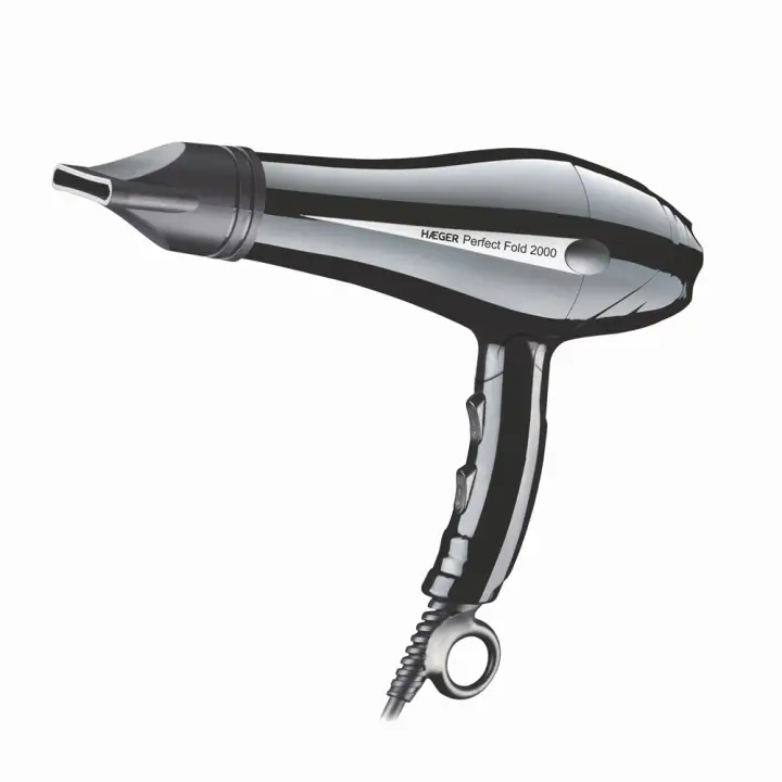 HD-200.012A secador 2000 W Negro