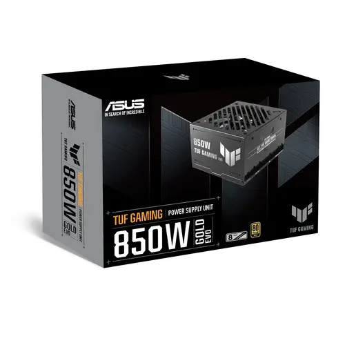 TUF-GAMING-850G-EVO unidad de fuente de alimentación 850 W 20+4 pin ATX ATX Negro - Imagen 9