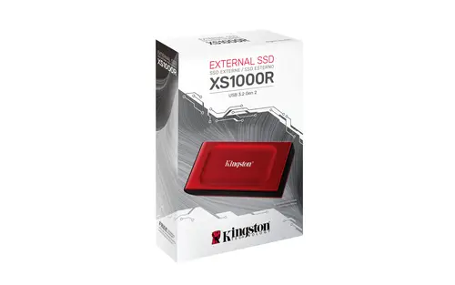 1TB SSD externo XS1000 USB 3.2 Gen 2, Rojo - Imagen 5