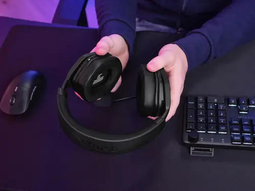 GXT492 Carus Auriculares Alámbrico Diadema Juego Negro - Imagen 11