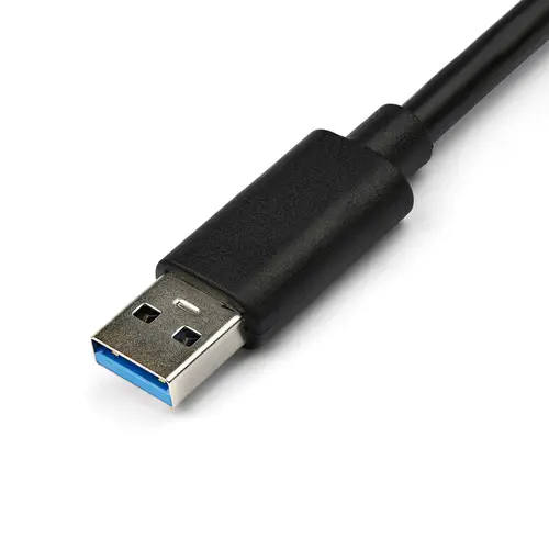 Adaptador Tarjeta de Red NIC Externa USB 3.0 de 1 Puerto Gigabit Ethernet RJ45 y Puerto USB - Negro - Imagen 6