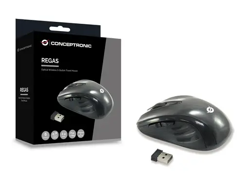 CLLM5BTRVWL ratón Viajes mano derecha RF inalámbrico Óptico 1600 DPI - Imagen 5
