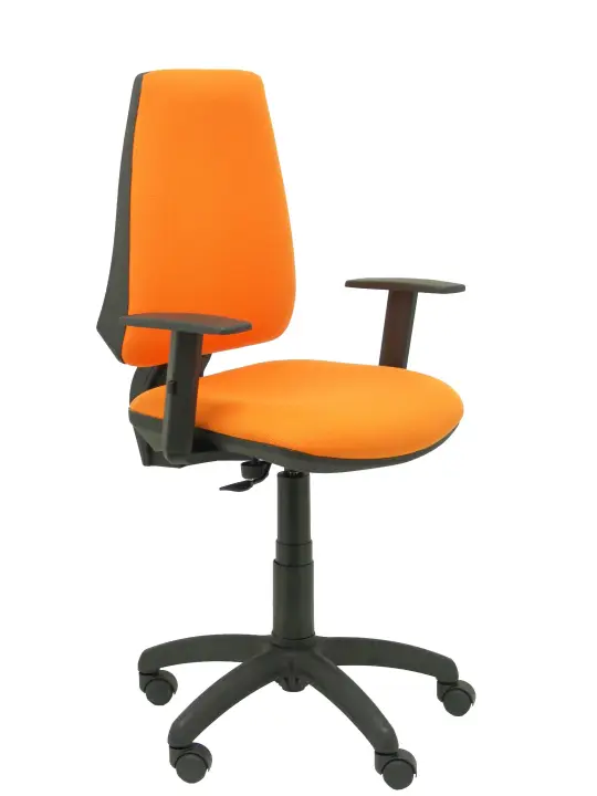 Silla Elche CP bali naranja brazos regulables - Imagen 1