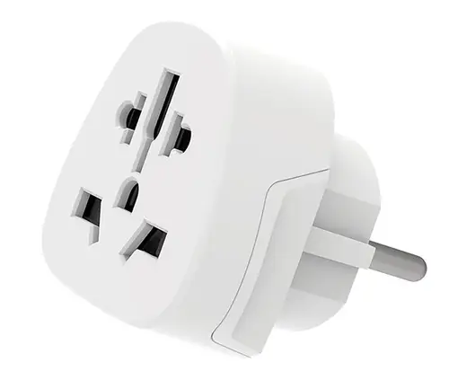 EW1480 adaptador de enchufe eléctrico Universal Blanco - Imagen 1