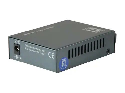 FVT-1101 convertidor de medio 100 Mbit/s 1310 nm Multimodo Negro - Imagen 2