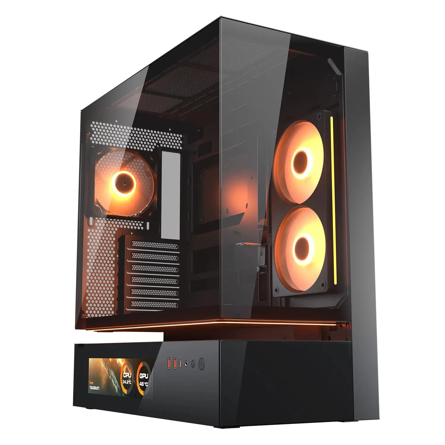 CGR-2DA4B-V Midi Tower Negro