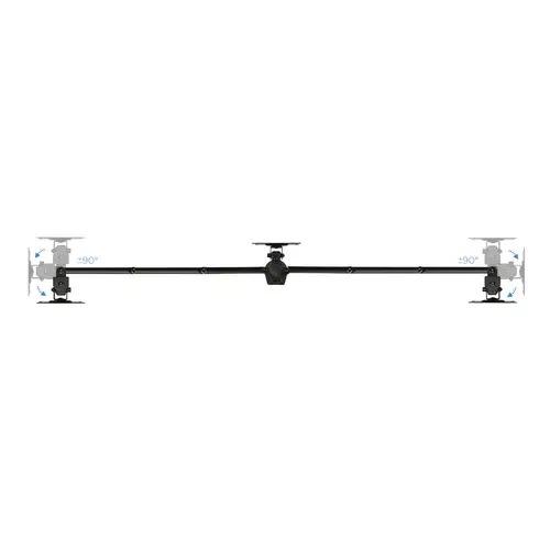 Soporte de mesa para 3 pantallas (monitor / plasma / LCD / LED) 13"-27" - Imagen 3