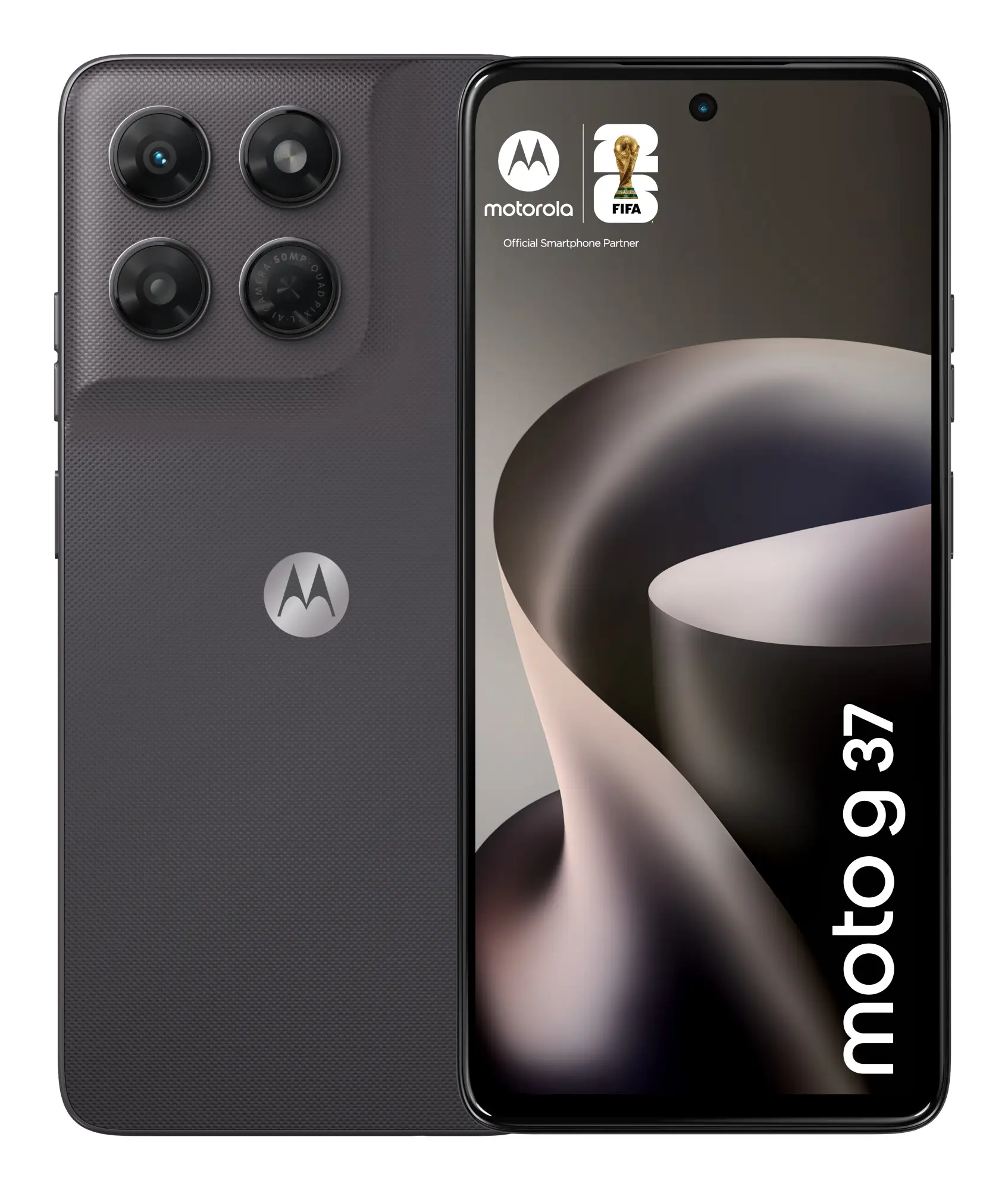 moto g37 16,9 cm (6.67") SIM doble Android 16.0 5G USB Tipo C 4 GB 128 GB 5200 mAh Gris