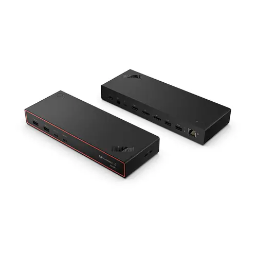 ThinkPad Thunderbolt 4 Smart Dock Gen2 7500 Alámbrico Negro - Imagen 7
