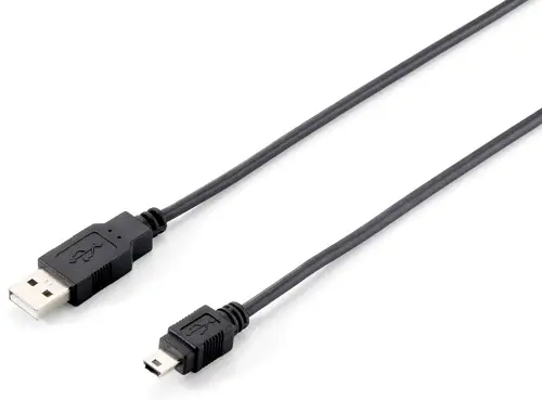 128521 Cable USB 2.0 A a Mini-B, M/M, 1,8 m - Imagen 1