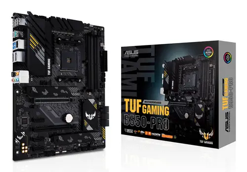 TUF GAMING B550-PRO AMD B550 Zócalo AM4 ATX - Imagen 1