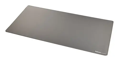 Breyta protector de escritorio Tela, Poliéster, Caucho Gris - Imagen 1