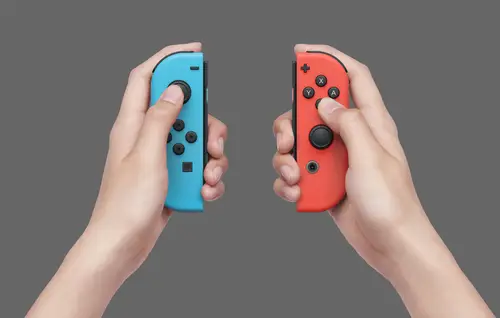 Switch OLED videoconsola portátil 17,8 cm (7") 64 GB Pantalla táctil Wifi Azul, Rojo - Imagen 8