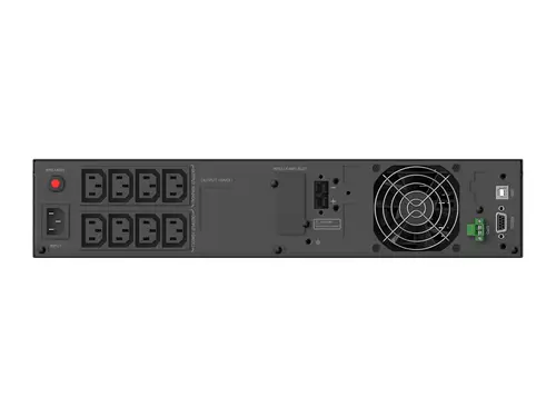 ZEUS51E2K sistema de alimentación ininterrumpida (UPS) Doble conversión (en línea) 2 kVA 2000 W 8 salidas AC - Imagen 3