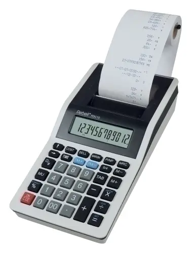 CALCULADORA IMPR.REBELL 12 DIG. PDC10