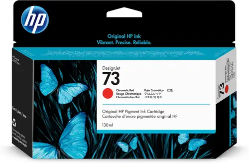 Cartucho de tinta DesignJet 73 rojo cromático de 130 ml - Imagen 1